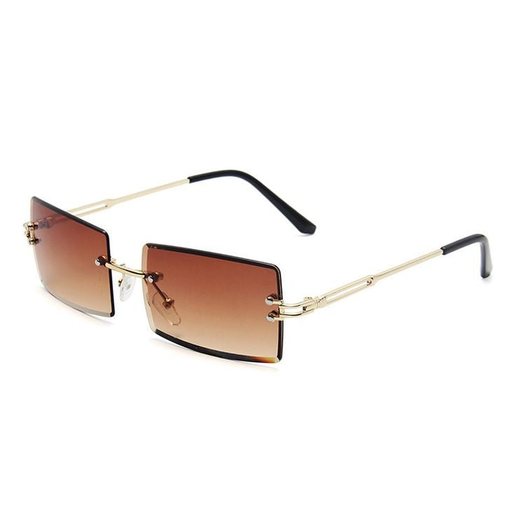 Athena Vintage Rimless Sunglasses Project Shades
