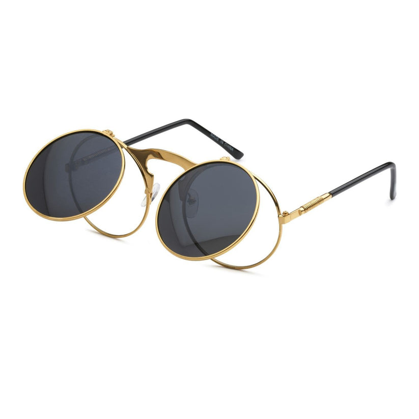 Flippa Steampunk Flip-Up Sunglasses - Main Image