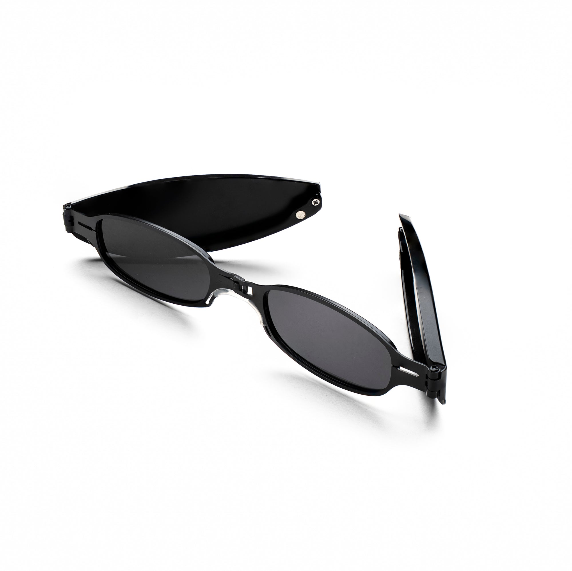 [ Astraeus ] Foldable Unisex Sunglasses : Black - projectshades