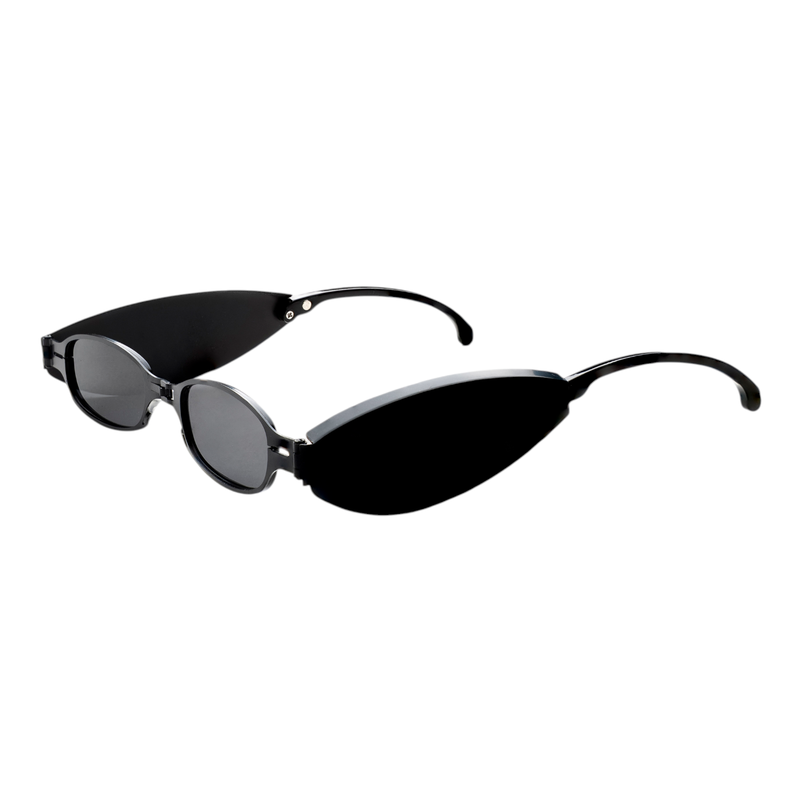 [ Astraeus ] Foldable Unisex Sunglasses : Black - projectshades