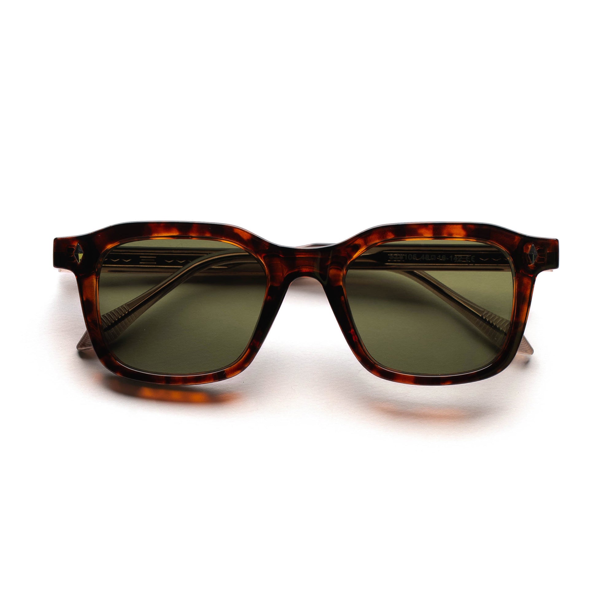 [ Vanta ] Luxe Unisex Sunglasses - Leopard/Olive