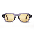 [ Bolt ] Unisex Geometric Sunglasses - Smoke purple