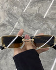 [ Calypso ] Gold Black Nightclub sunglasses