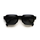 [ Bolt ] Unisex Geometric Sunglasses - Black