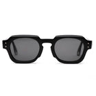 [ Bolt ] Unisex Geometric Sunglasses - Black