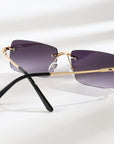 [ Athena 2.0 ] Sleek Rimless Sunglasses - projectshades