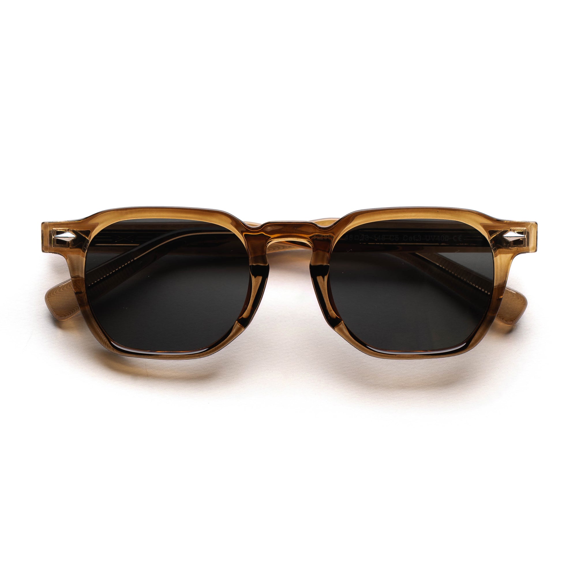 [ Sterling ] Luxe Round Sunglasses - Brown