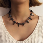 [ Heathen ] Spiked Unisex Choker - projectshades