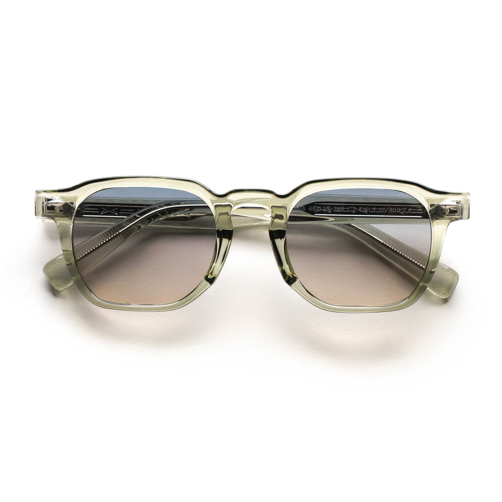 [ Sterling ] Luxe Round Sunglasses - Forest
