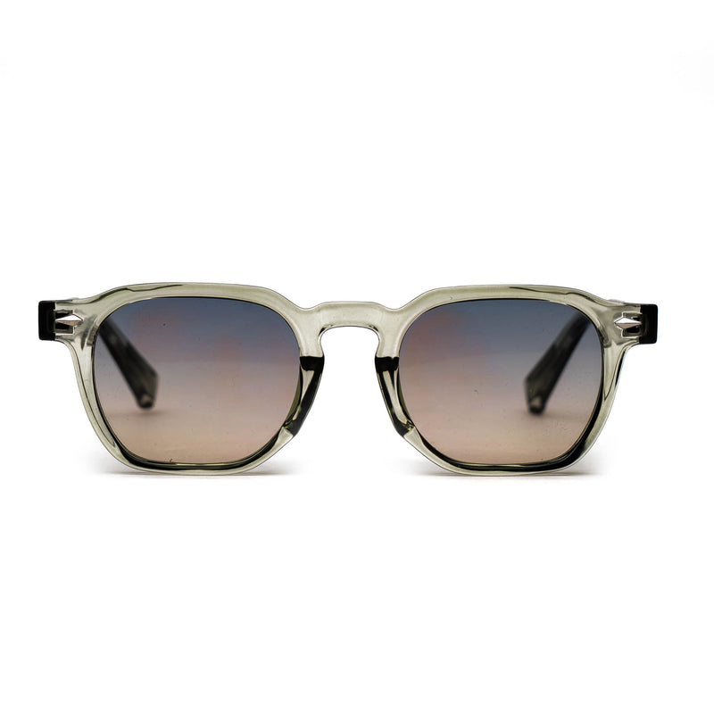 [ Sterling ] Luxe Round Sunglasses - Forest