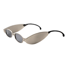 [ Astraeus ] Foldable Unisex Sunglasses : Silver - projectshades