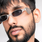 [ Astraeus ] Foldable Unisex Sunglasses : Silver - projectshades