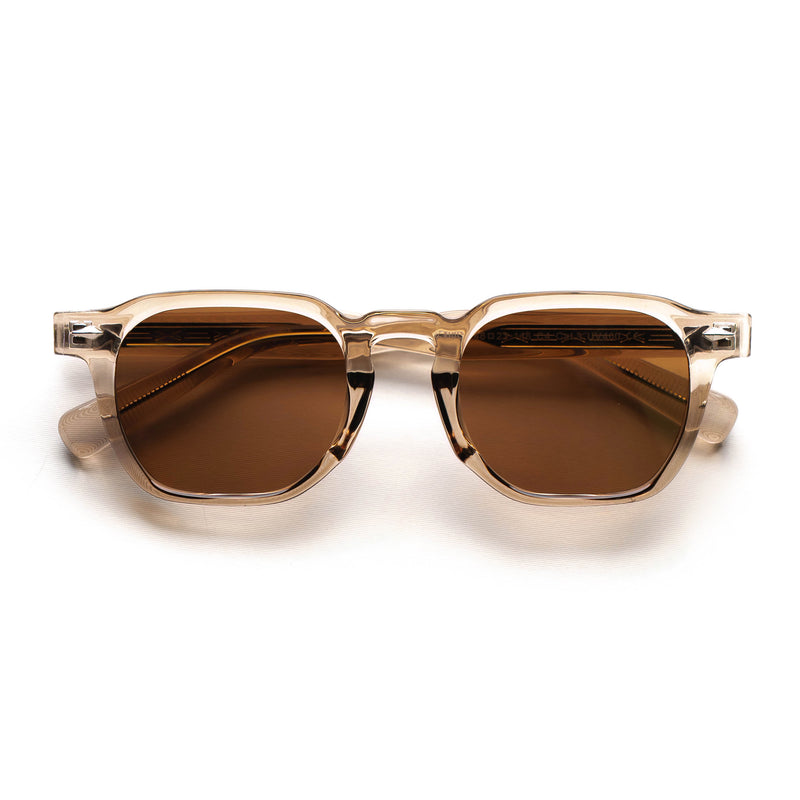 [ Sterling ] Luxe Round Sunglasses - Emerald