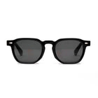 [ Sterling ] Luxe Round Sunglasses - Black