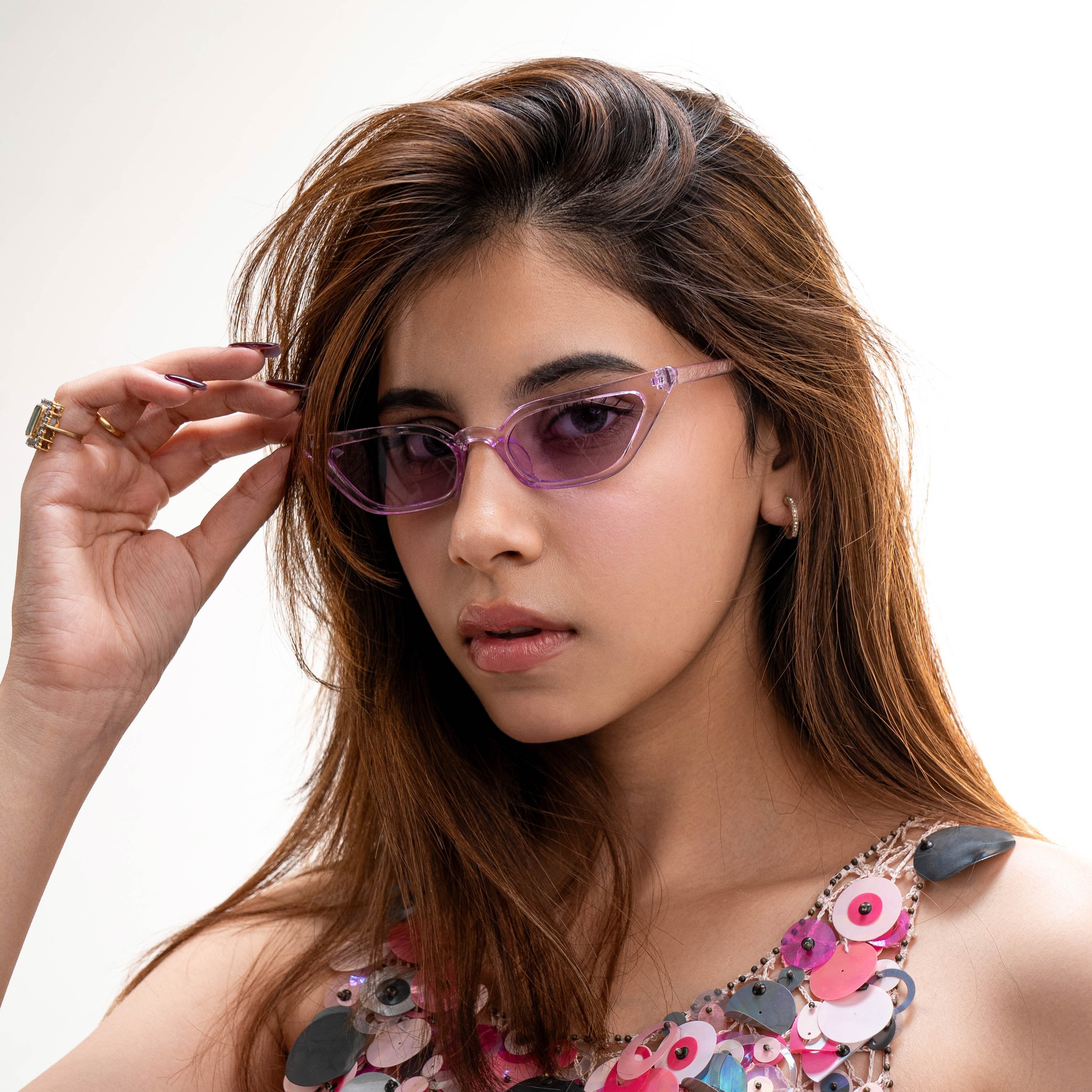 小物 Sorm'86 Useful Atelie cateye sunglasses sorm'86 サングラス クリアuseful atelier - メルカリ