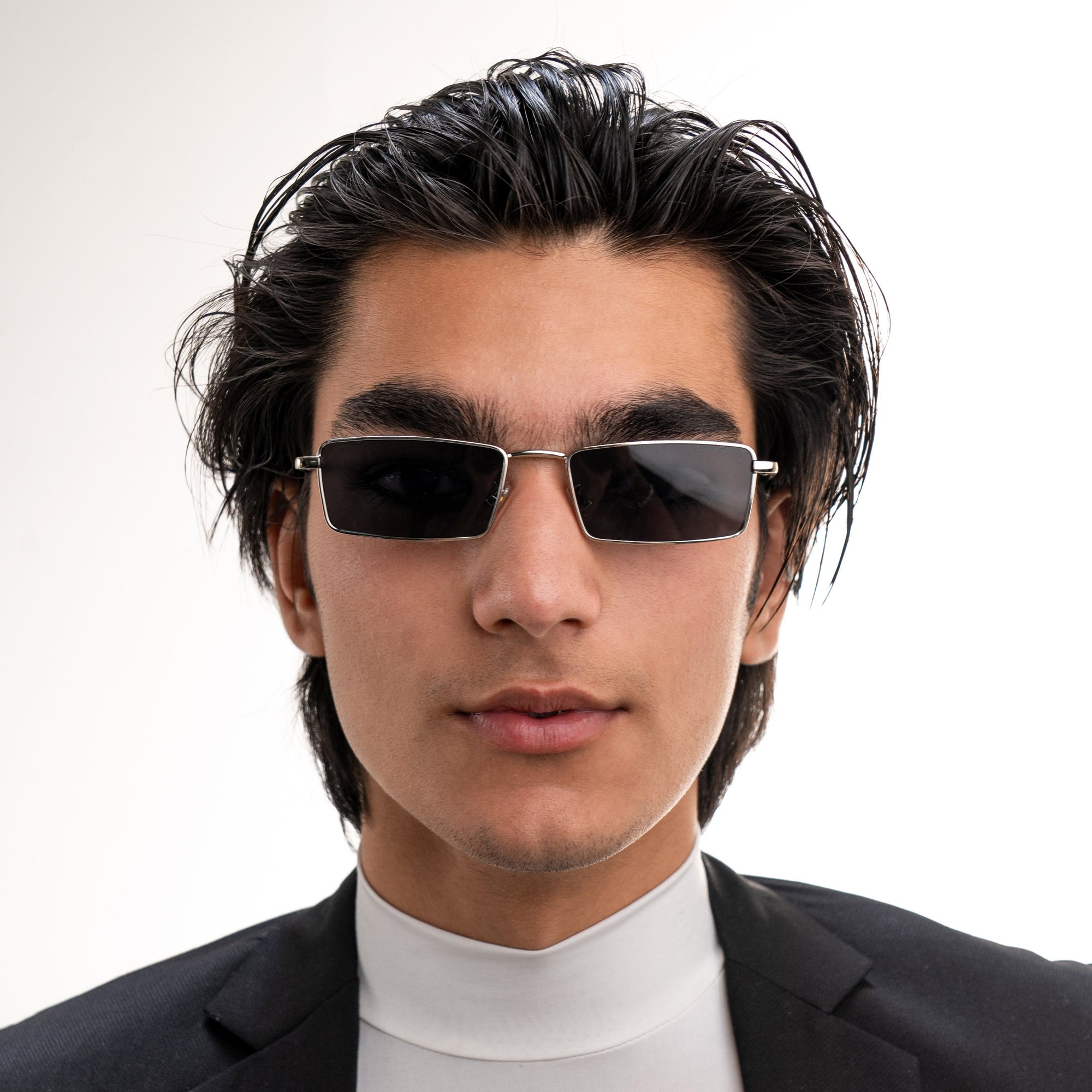 [ Axis 01 ] Retro Rectangular Sunglasses