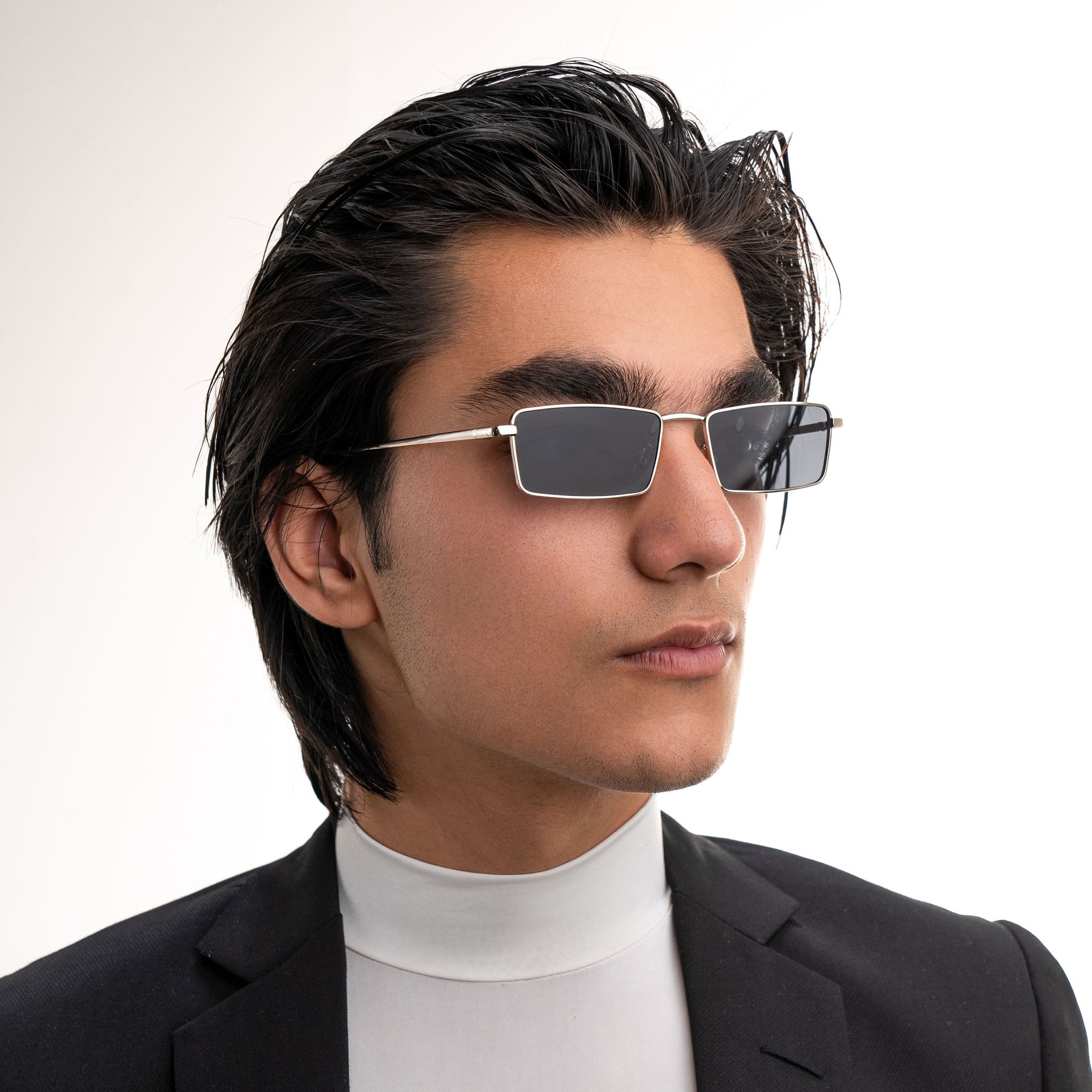 [ Axis 01 ] Retro Rectangular Sunglasses