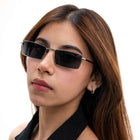 [ Axis 01 ] Retro Rectangular Sunglasses