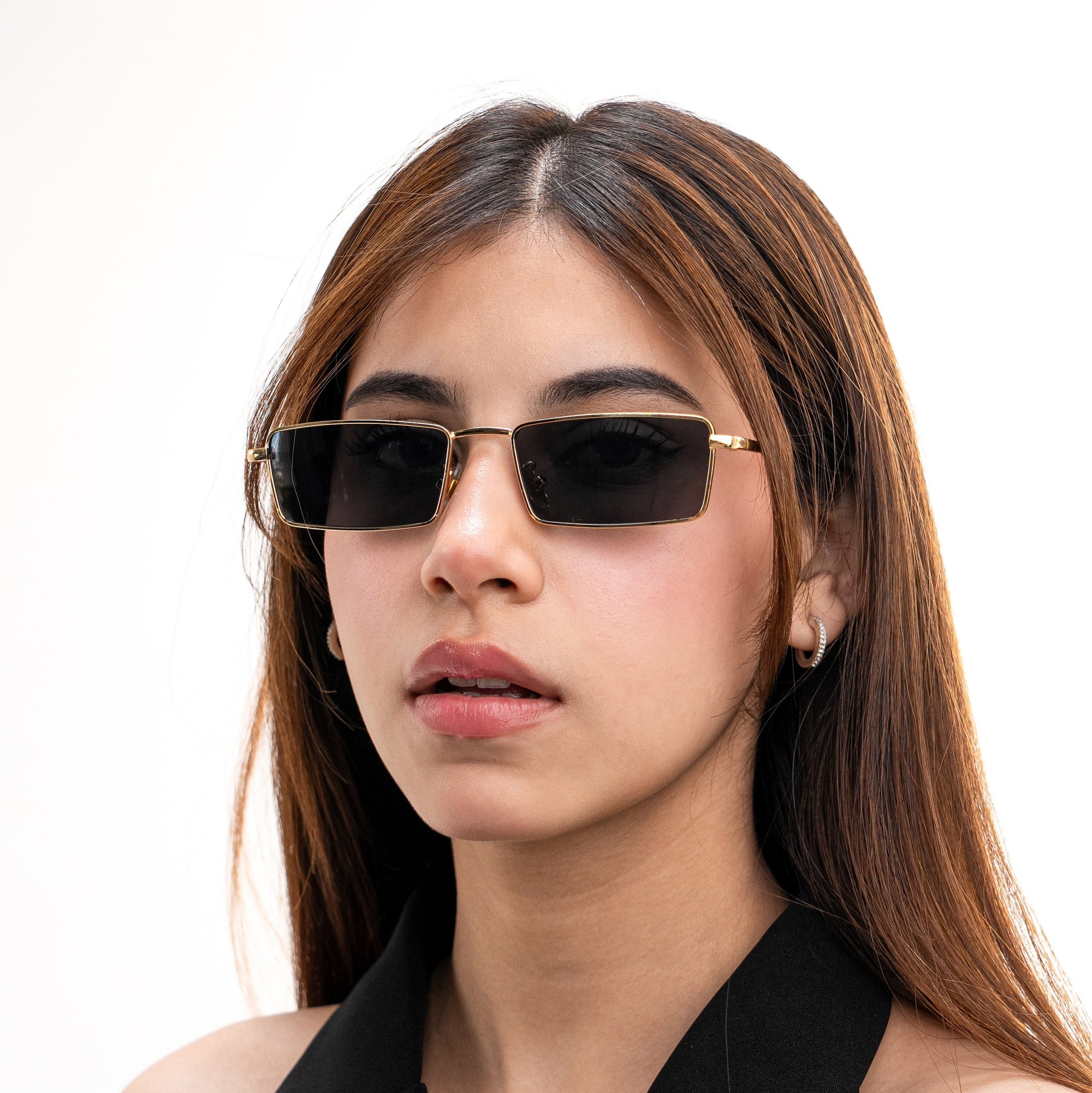 [ Axis 01 ] Retro Rectangular Sunglasses