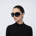 [ Vortex Shield ] Oversized Futuristic sunglasses - projectshades