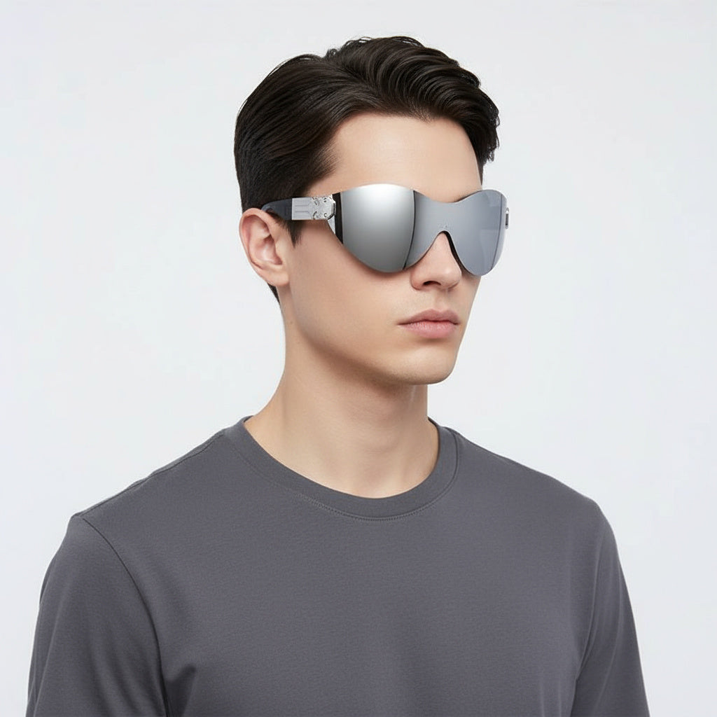 [ Vortex Shield ] Oversized Futuristic sunglasses