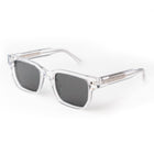 [ Nero ] Unisex Luxe Sunglasses - Clear/Black
