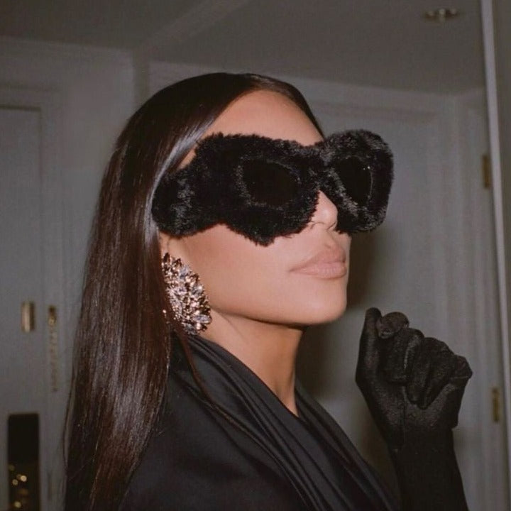 [ Fluff ] Masquerade Fur Sunglasses - projectshades