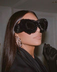 [ Fluff ] Masquerade Fur Sunglasses - projectshades