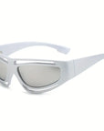 [ Trinity 2.0 ] Futuristic Silver Sunglasses - projectshades
