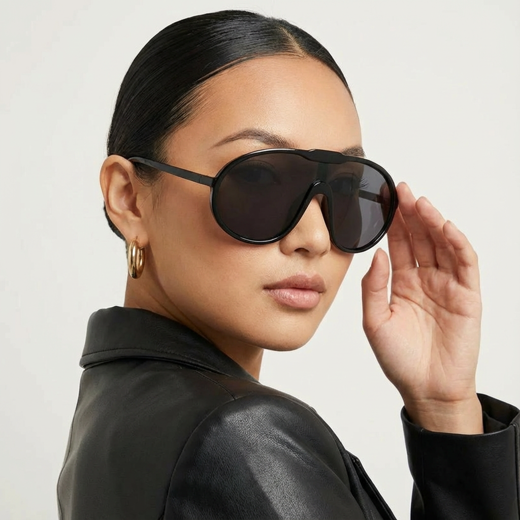 [ Mia ] Oversized Y2k Sunglasses - projectshades