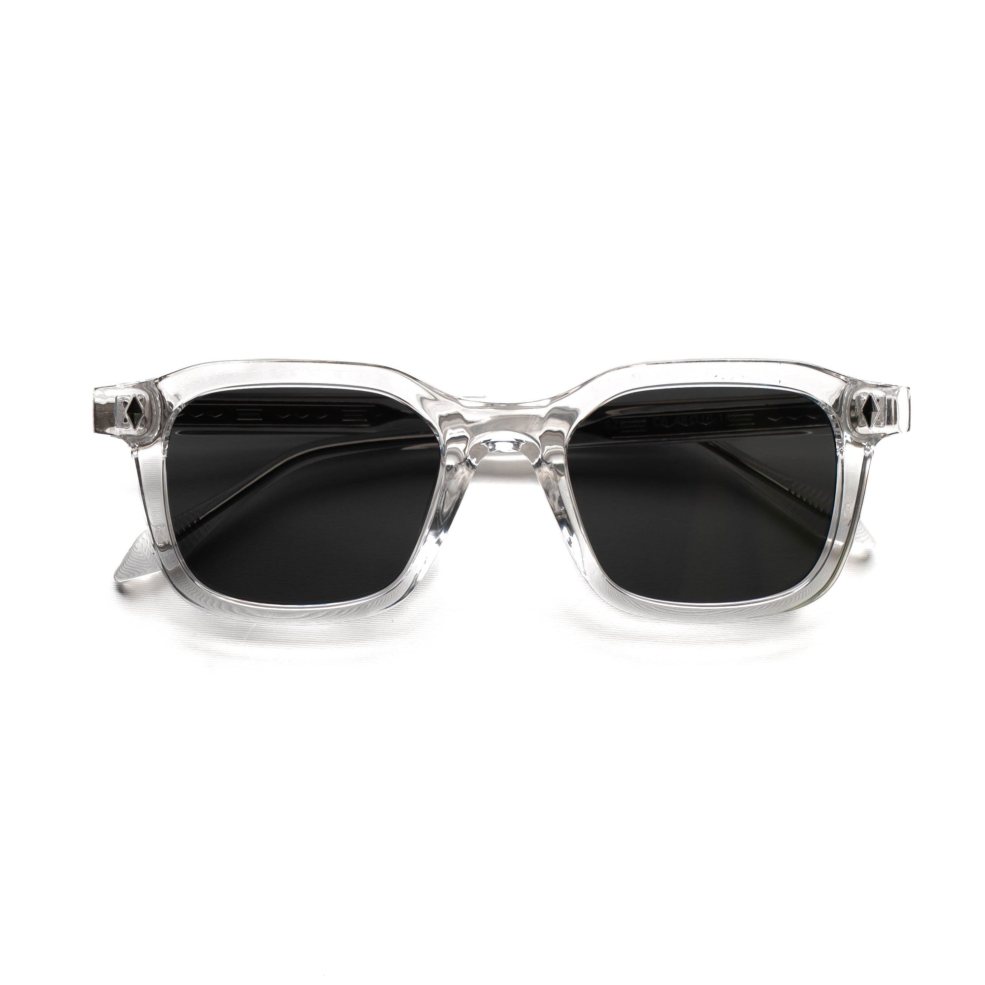 [ Vanta ] Luxe Unisex Sunglasses - Clear/Black