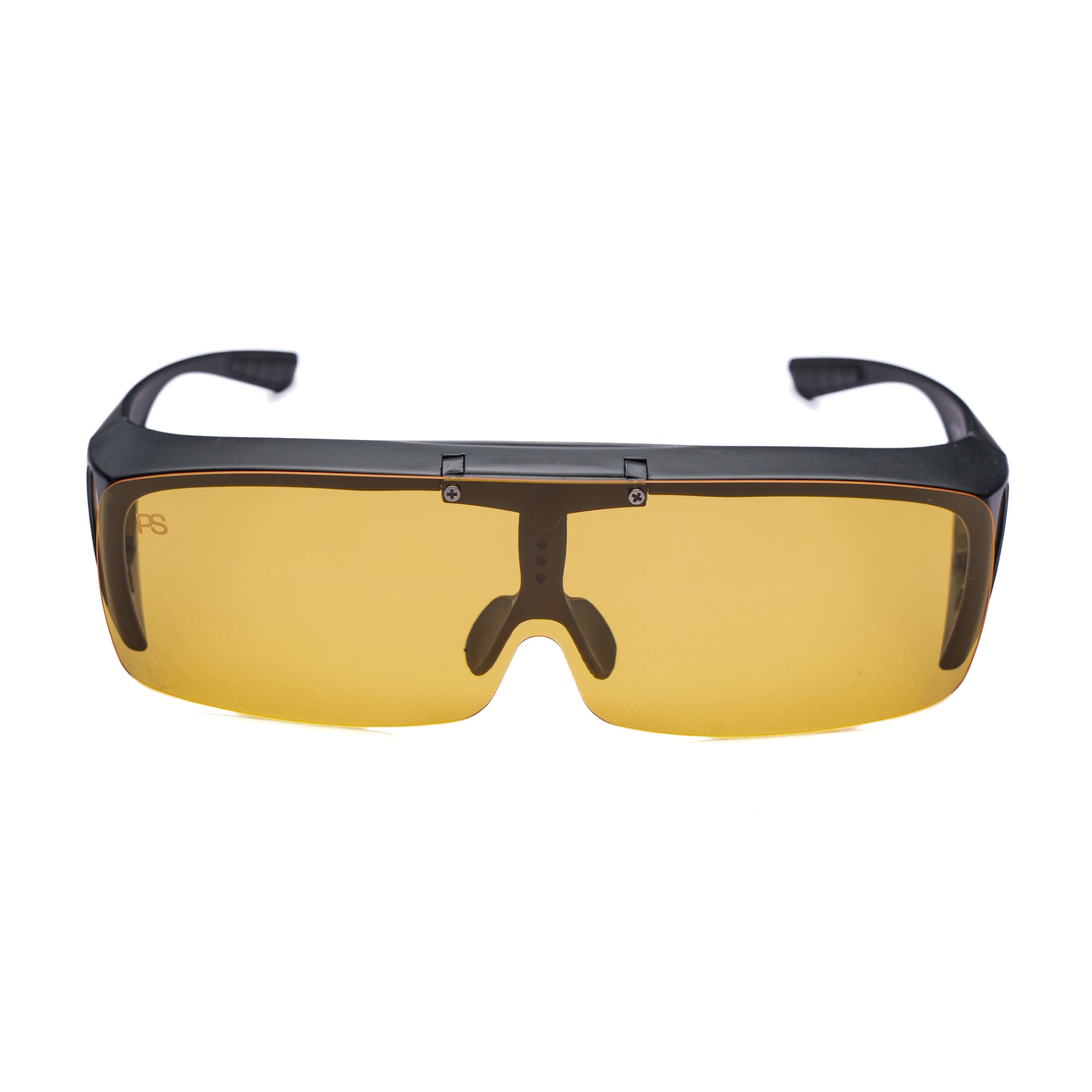 [ Mongul ] Flip-Up Polarsied Sunglasses : Yellow - projectshades
