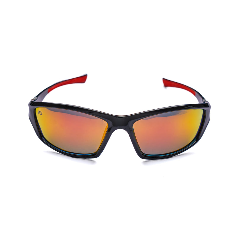 [ Drax ] Polarsied Sports Sunglasses : Red - projectshades