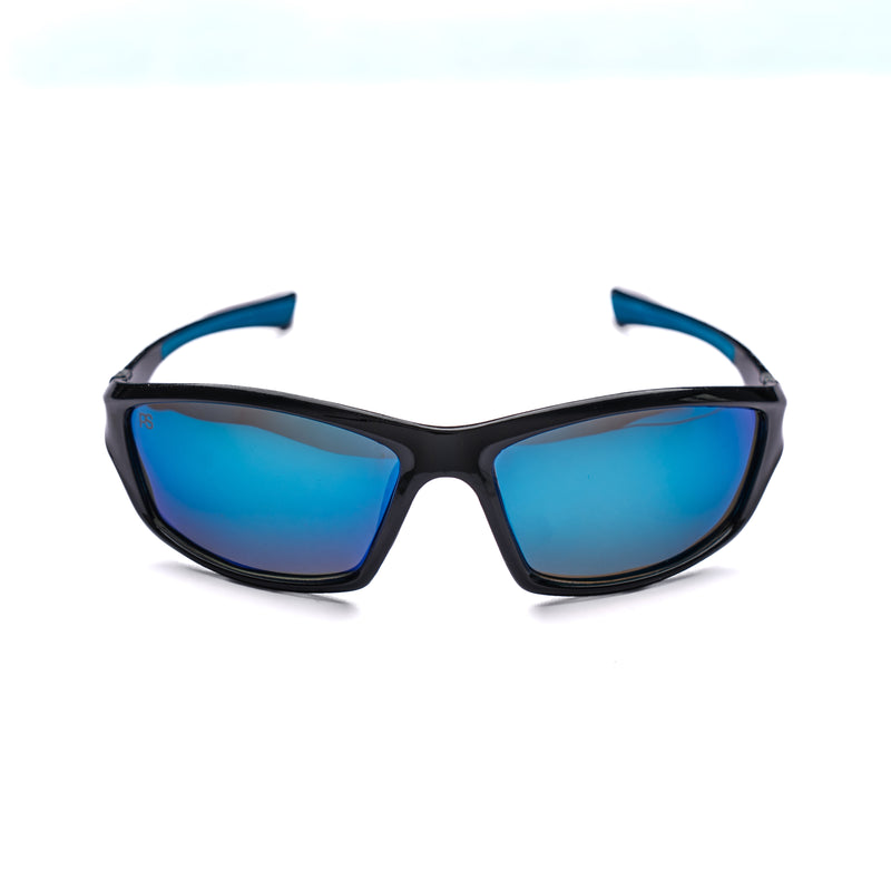 [ Drax ] Polarsied Sports Sunglasses : Blue - projectshades