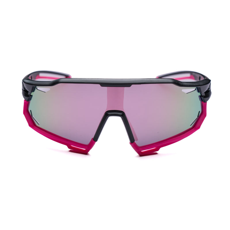 [ Kryptonite ] Polarised Sports Sunglasses : Pink - projectshades