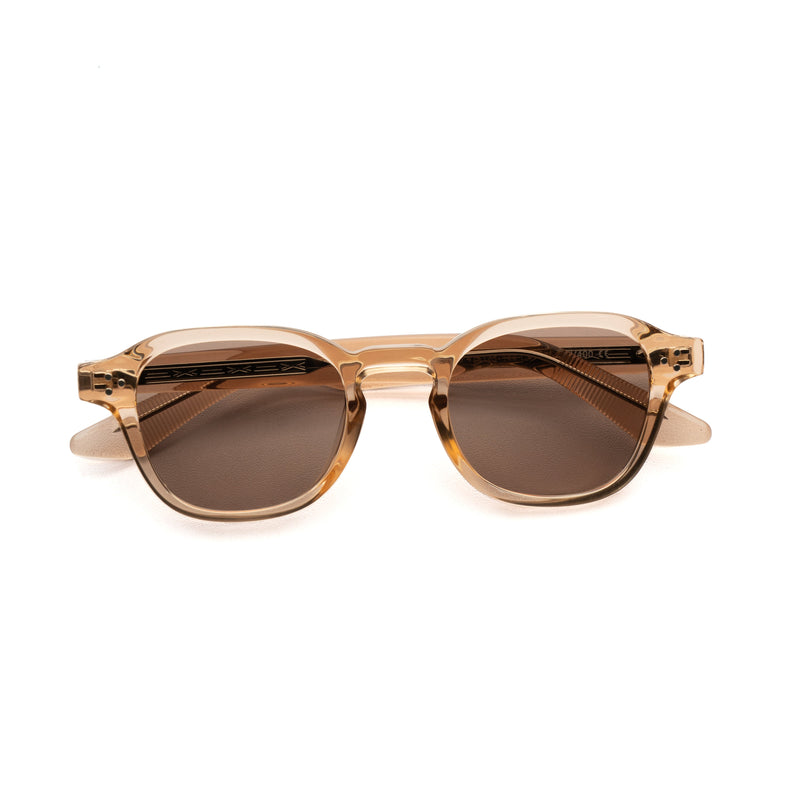 [ Icarus ] Retro Round Sunglasses : Emerald