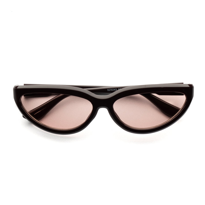 [ Helen ] Y2k Cateye Sunglasses : Pink