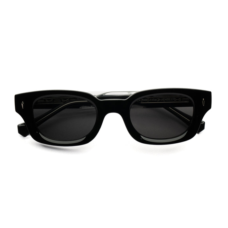 [ Atlas ] Chunky Rectangular Sunglasses : Black