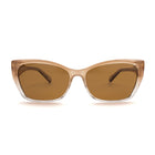 [ Sideeye ] Elevated Cateye Sunglasses : Champagne - projectshades
