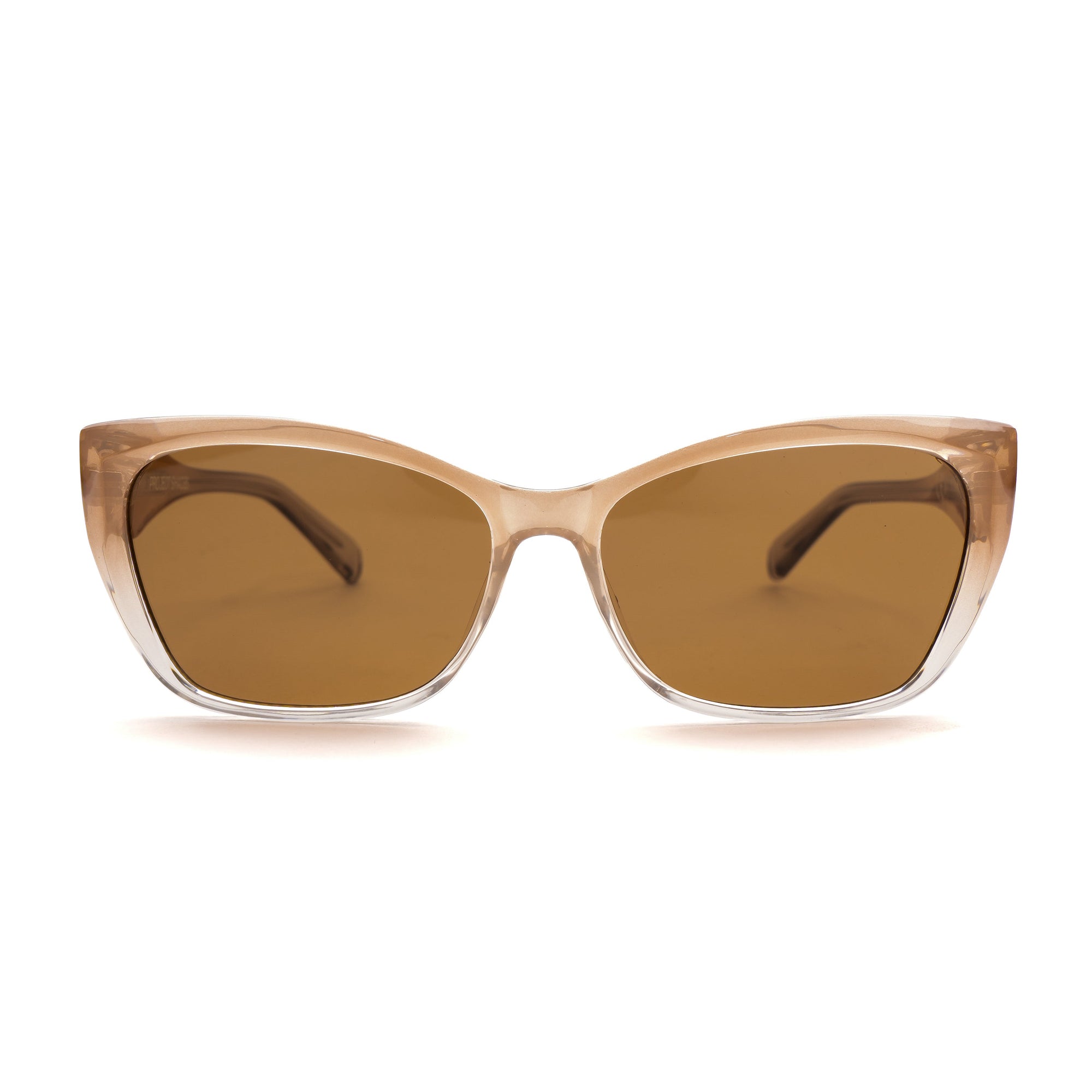 [ Sideeye ] Elevated Cateye Sunglasses : Champagne - projectshades