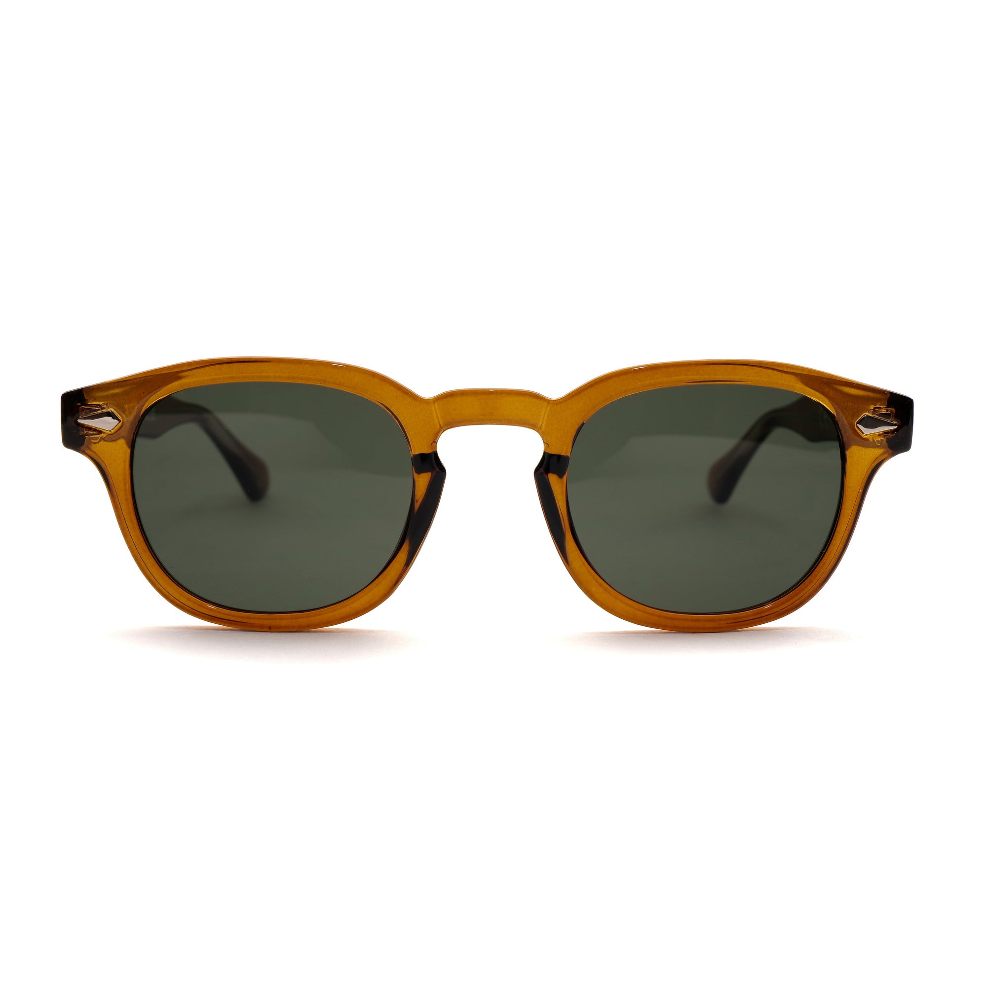 [ Depp ] Premium Unisex Sunglasses : Brown Olive - projectshades