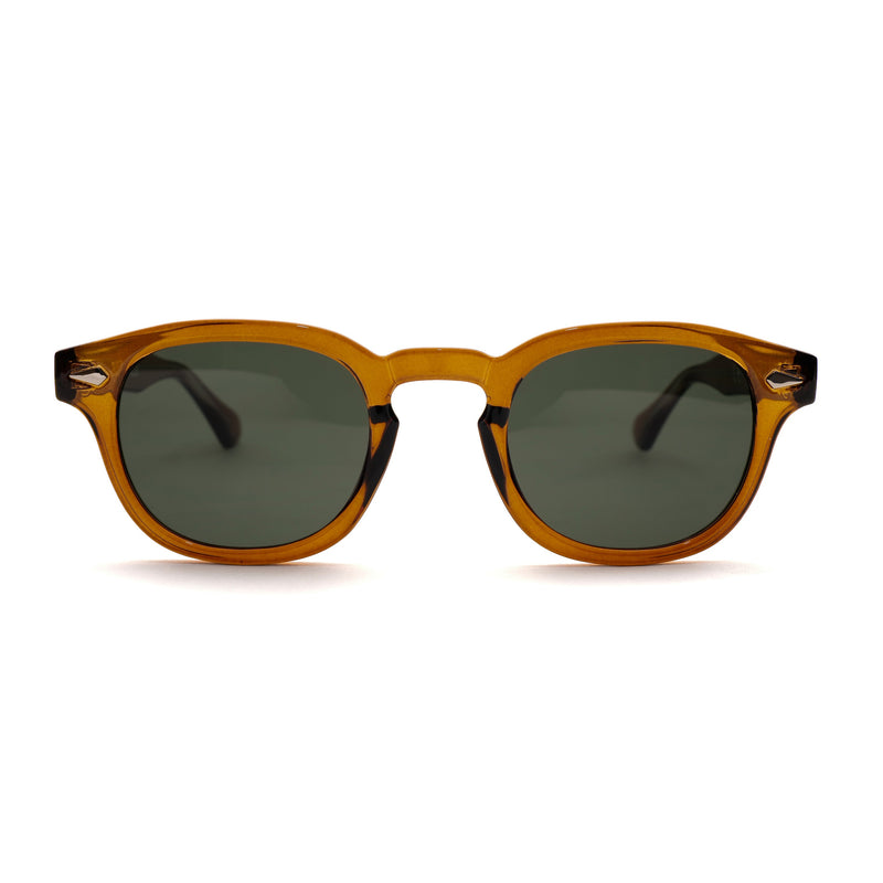 [ Depp ] Premium Unisex Sunglasses : Brown Olive - projectshades