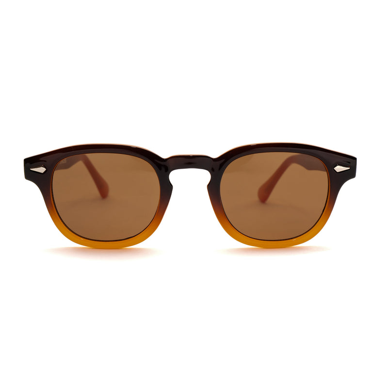 [ Depp ] Premium Unisex Sunglasses : Brown Ombre - projectshades