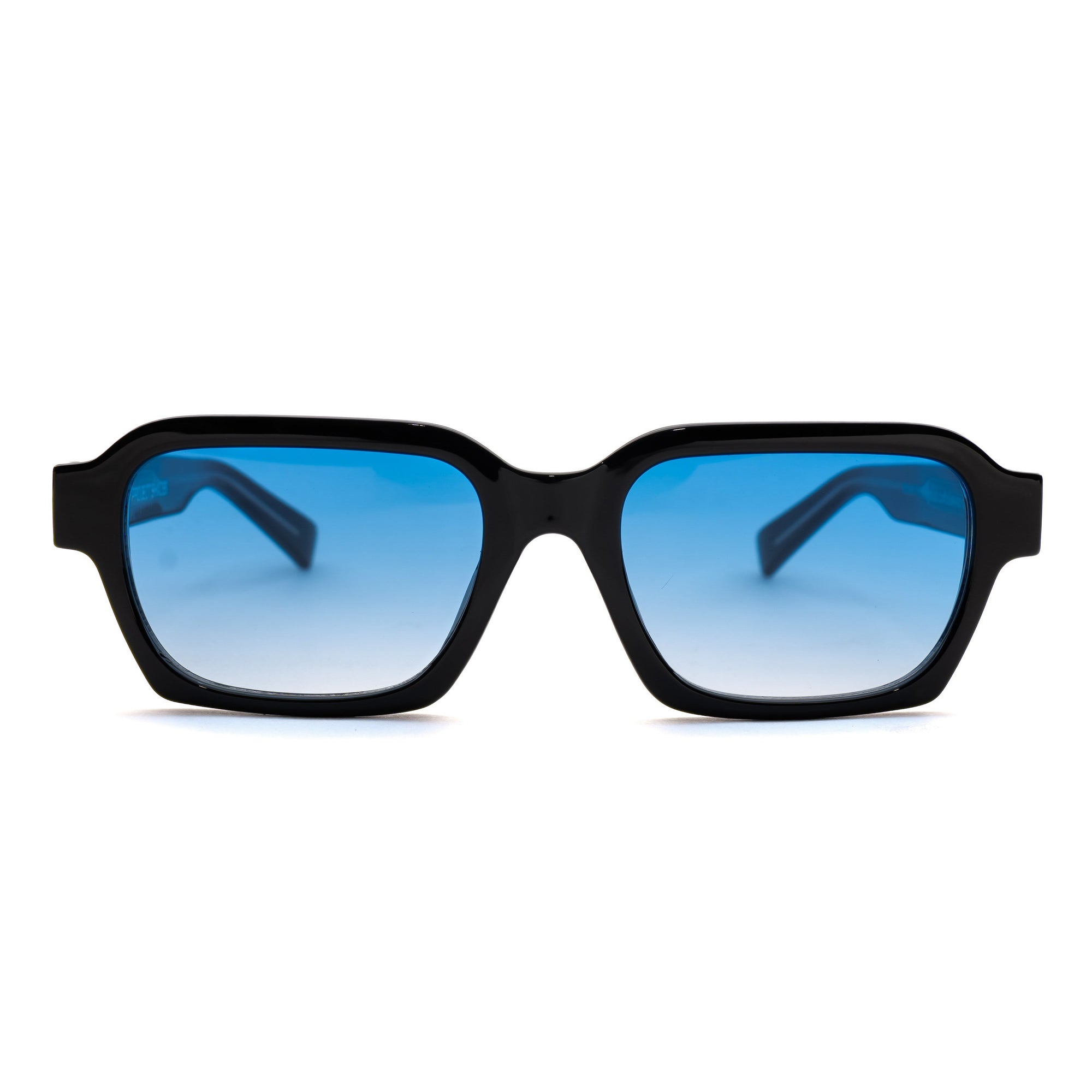 [ Apollo ] Rectangular Unisex Sunglasses : Blue - projectshades
