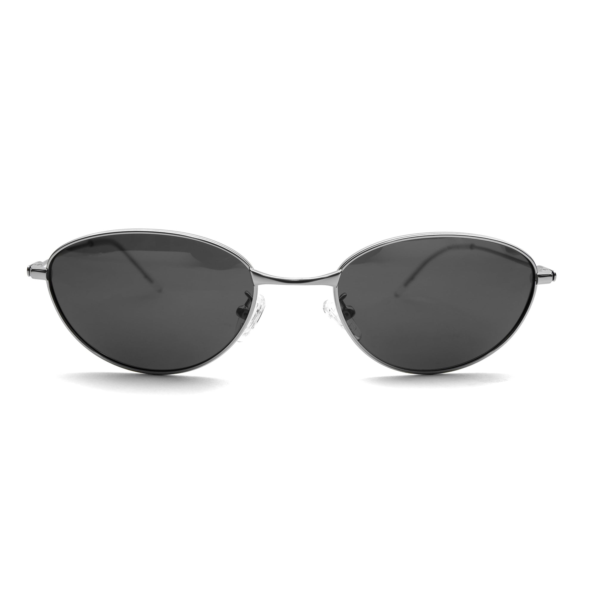 [ Fade ] Oval Polarised Sunglasses : Black - projectshades