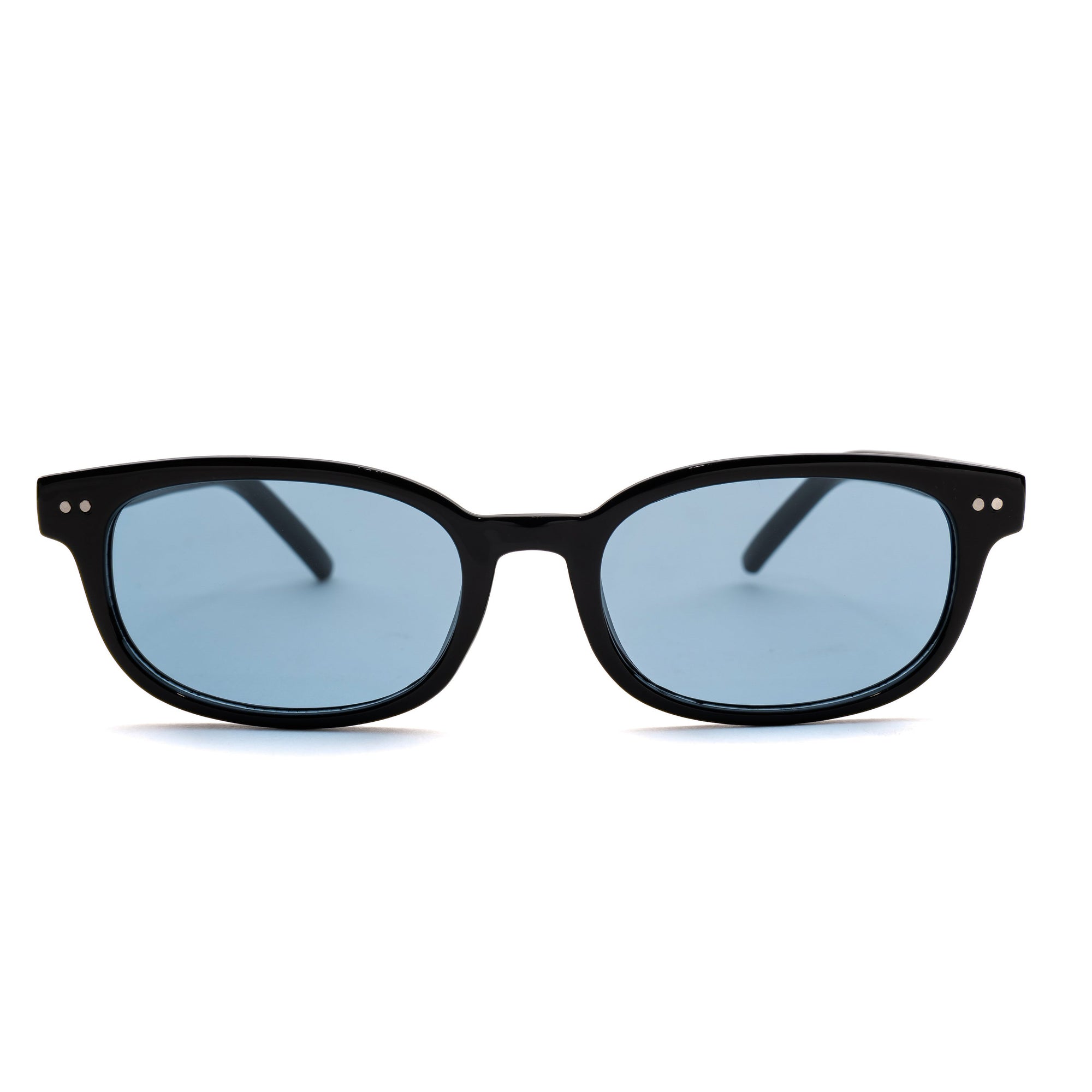 [ Offduty ] Classic Rectangular Sunglasses : Blue - projectshades