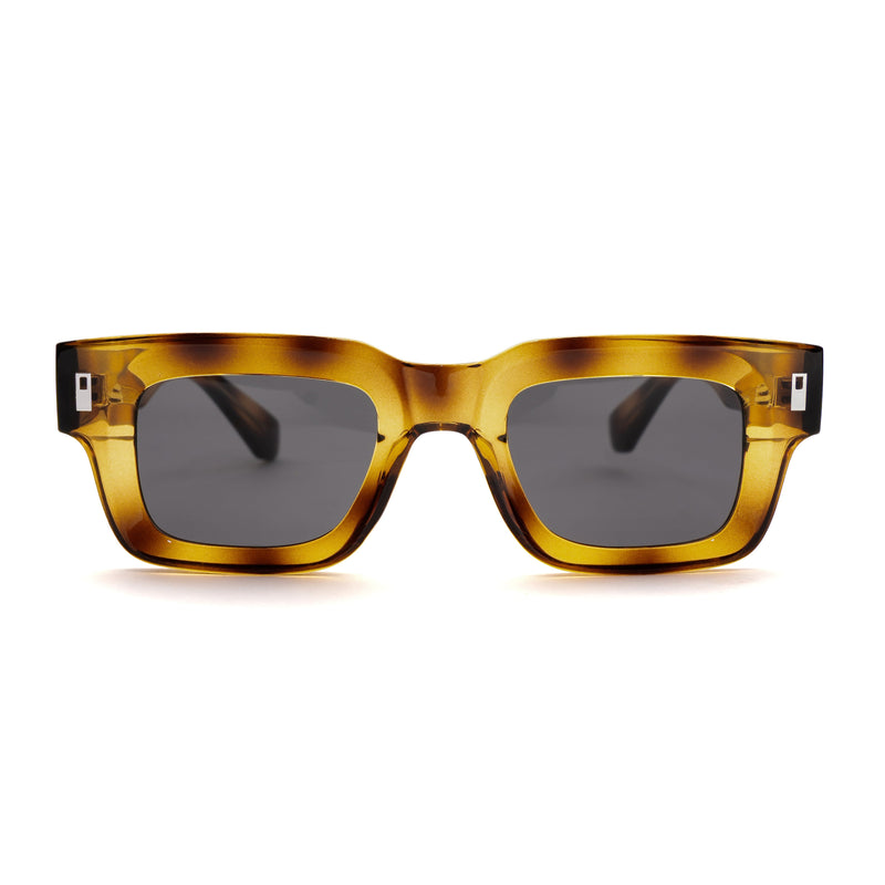 [ Anchor ] Chunky Squared Frames : Gold Tortoise - projectshades