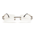 [ Serendipity 2.0 ] Holiday Rimless Sunglasses : Clear - projectshades