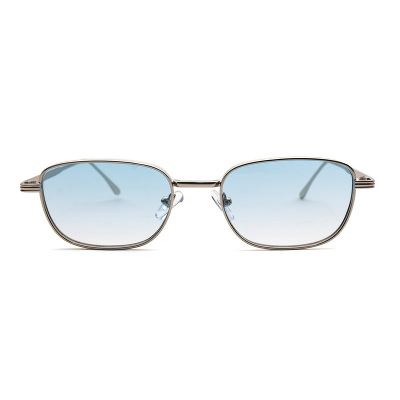[ Riptide ] Compact Squared Sunglasses : Blue - projectshades