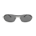 [ Baltic ] Unisex Metal Sunglasses : Black Silver - projectshades